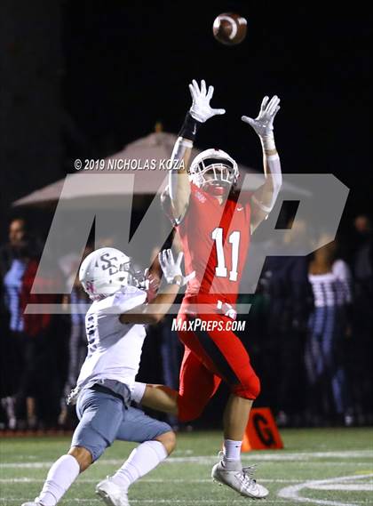 Thumbnail 2 in St. Genevieve vs. Harvard-Westlake photogallery.