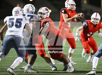 Thumbnail 1 in St. Genevieve vs. Harvard-Westlake photogallery.