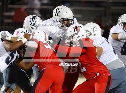 Thumbnail 3 in St. Genevieve vs. Harvard-Westlake photogallery.