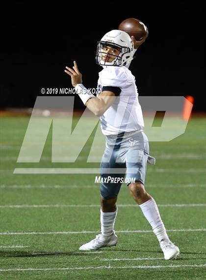 Thumbnail 2 in St. Genevieve vs. Harvard-Westlake photogallery.