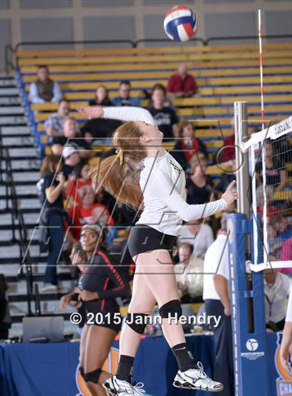 Thumbnail 2 in Archbishop Mitty vs. Village Christian (CIF State D2 Final) photogallery.