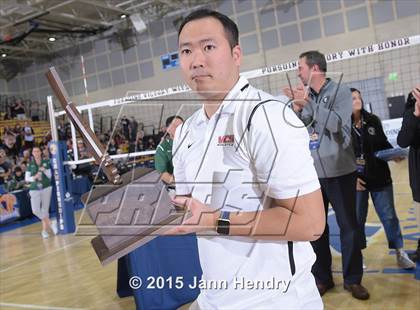 Thumbnail 2 in Archbishop Mitty vs. Village Christian (CIF State D2 Final) photogallery.