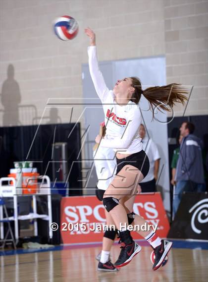 Thumbnail 2 in Archbishop Mitty vs. Village Christian (CIF State D2 Final) photogallery.