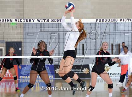 Thumbnail 2 in Archbishop Mitty vs. Village Christian (CIF State D2 Final) photogallery.