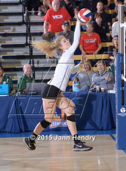 Thumbnail 2 in Archbishop Mitty vs. Village Christian (CIF State D2 Final) photogallery.