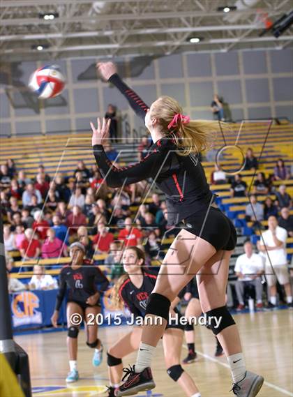 Thumbnail 2 in Archbishop Mitty vs. Village Christian (CIF State D2 Final) photogallery.