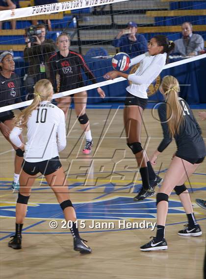 Thumbnail 3 in Archbishop Mitty vs. Village Christian (CIF State D2 Final) photogallery.