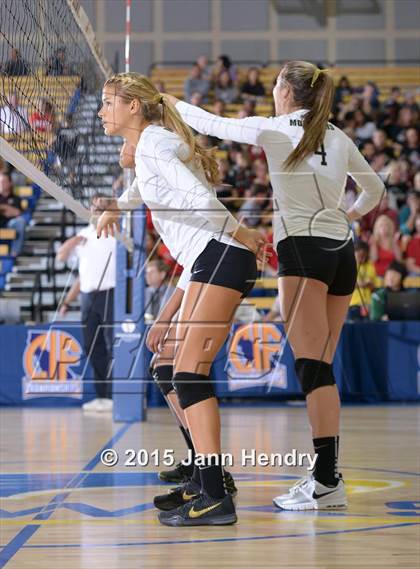 Thumbnail 1 in Archbishop Mitty vs. Village Christian (CIF State D2 Final) photogallery.