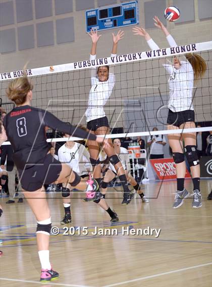 Thumbnail 3 in Archbishop Mitty vs. Village Christian (CIF State D2 Final) photogallery.