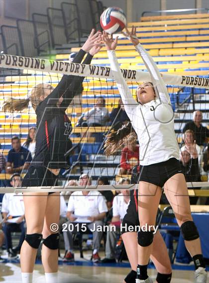 Thumbnail 2 in Archbishop Mitty vs. Village Christian (CIF State D2 Final) photogallery.