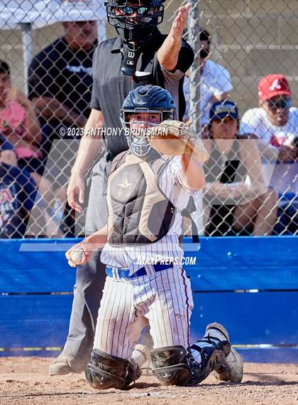 Thumbnail 1 in Central Catholic @ Christian Brothers (CIF SJS D3 Playoff) photogallery.