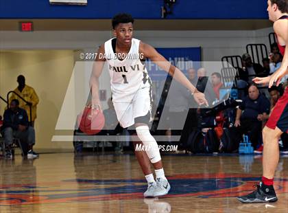 Thumbnail 2 in Paul VI vs. Findlay Prep (Chick-fil-a Classic) photogallery.