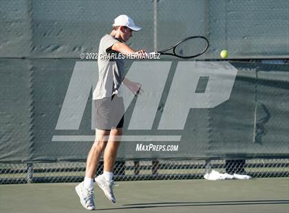 Thumbnail 1 in The Woodlands vs Memorial (UIL 6A Team Tennis Semifinal) photogallery.