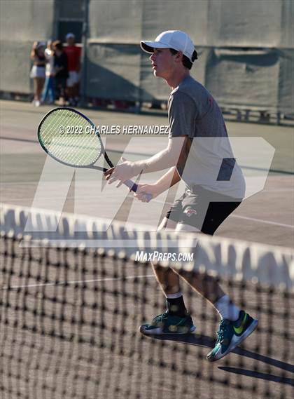 Thumbnail 1 in The Woodlands vs Memorial (UIL 6A Team Tennis Semifinal) photogallery.