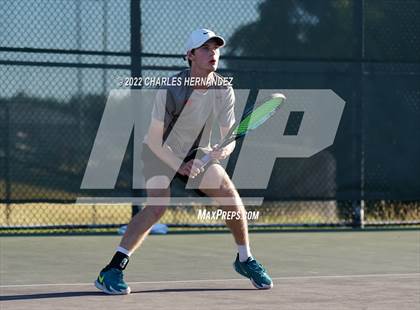 Thumbnail 1 in The Woodlands vs Memorial (UIL 6A Team Tennis Semifinal) photogallery.
