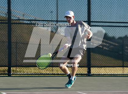 Thumbnail 2 in The Woodlands vs Memorial (UIL 6A Team Tennis Semifinal) photogallery.