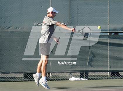 Thumbnail 2 in The Woodlands vs Memorial (UIL 6A Team Tennis Semifinal) photogallery.