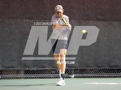 Thumbnail 3 in The Woodlands vs Memorial (UIL 6A Team Tennis Semifinal) photogallery.