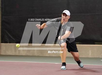 Thumbnail 1 in The Woodlands vs Memorial (UIL 6A Team Tennis Semifinal) photogallery.