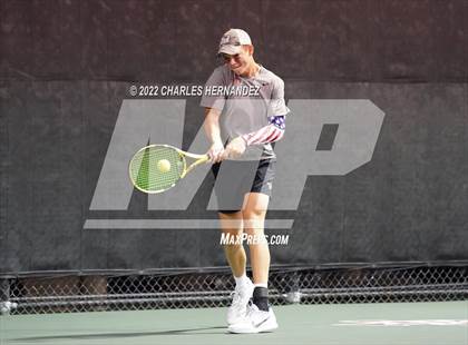 Thumbnail 2 in The Woodlands vs Memorial (UIL 6A Team Tennis Semifinal) photogallery.