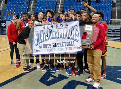 Thumbnail 3 in Elko vs. Somerset Academy Losee (NIAA 3A State Championship) photogallery.