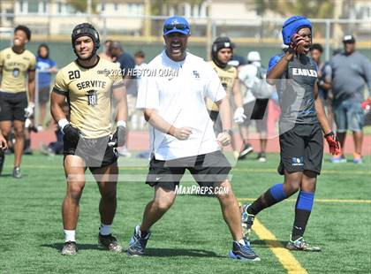 Thumbnail 2 in Santa Margarita vs. Servite (Battle at the Beach 7x7) photogallery.