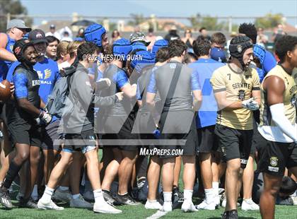 Thumbnail 2 in Santa Margarita vs. Servite (Battle at the Beach 7x7) photogallery.