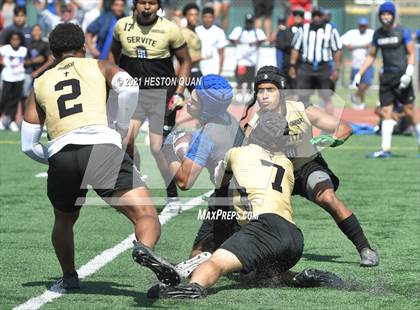 Thumbnail 3 in Santa Margarita vs. Servite (Battle at the Beach 7x7) photogallery.