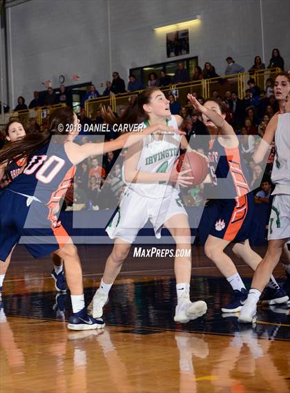 Thumbnail 2 in Irvington vs. Briarcliff (Section 1 Class B Final) photogallery.