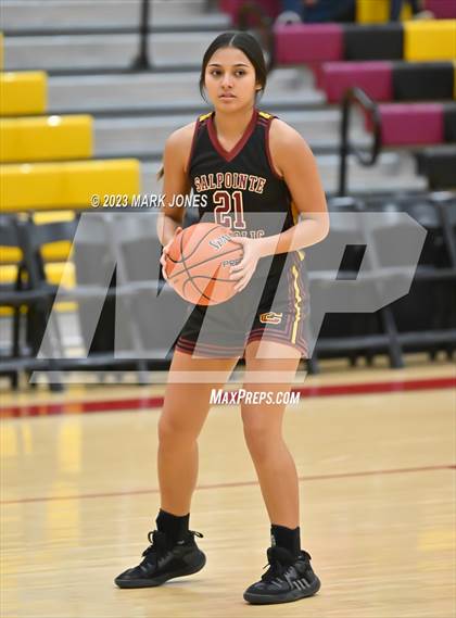 Thumbnail 3 in Chaparral vs. Salpointe Catholic (Hoophall West Invitational)  photogallery.