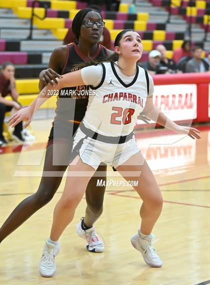 Thumbnail 3 in Chaparral vs. Salpointe Catholic (Hoophall West Invitational)  photogallery.