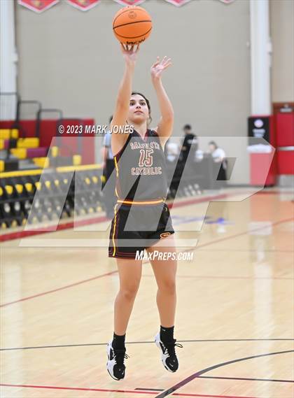Thumbnail 2 in Chaparral vs. Salpointe Catholic (Hoophall West Invitational)  photogallery.