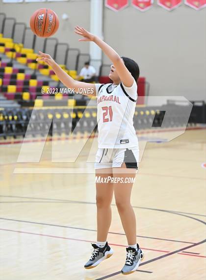 Thumbnail 3 in Chaparral vs. Salpointe Catholic (Hoophall West Invitational)  photogallery.