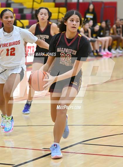 Thumbnail 2 in Chaparral vs. Salpointe Catholic (Hoophall West Invitational)  photogallery.