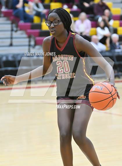 Thumbnail 2 in Chaparral vs. Salpointe Catholic (Hoophall West Invitational)  photogallery.