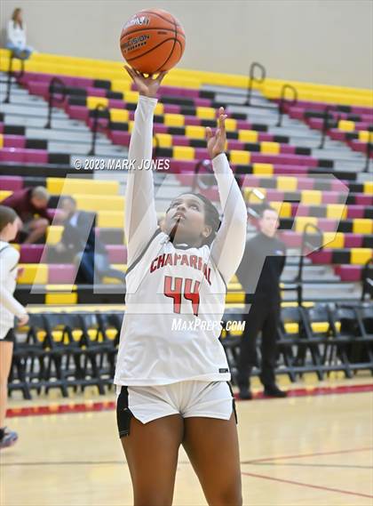 Thumbnail 2 in Chaparral vs. Salpointe Catholic (Hoophall West Invitational)  photogallery.