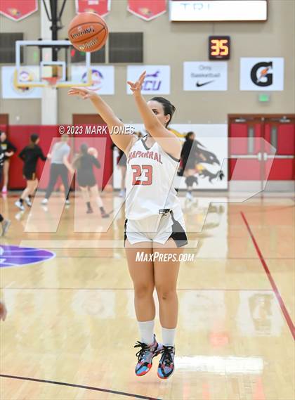 Thumbnail 2 in Chaparral vs. Salpointe Catholic (Hoophall West Invitational)  photogallery.