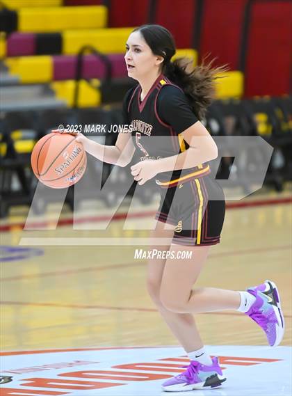 Thumbnail 3 in Chaparral vs. Salpointe Catholic (Hoophall West Invitational)  photogallery.