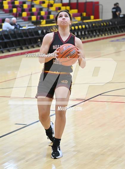 Thumbnail 2 in Chaparral vs. Salpointe Catholic (Hoophall West Invitational)  photogallery.