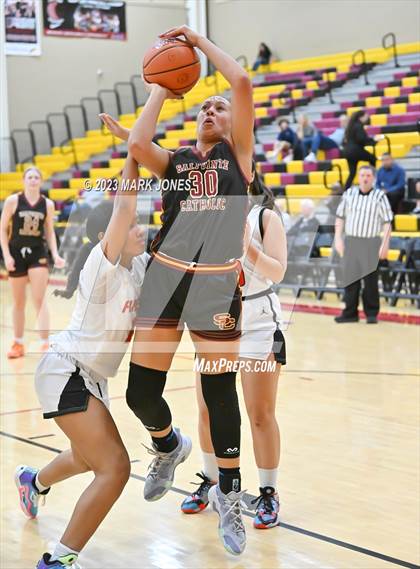 Thumbnail 1 in Chaparral vs. Salpointe Catholic (Hoophall West Invitational)  photogallery.