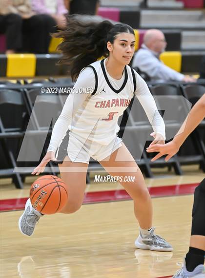 Thumbnail 3 in Chaparral vs. Salpointe Catholic (Hoophall West Invitational)  photogallery.