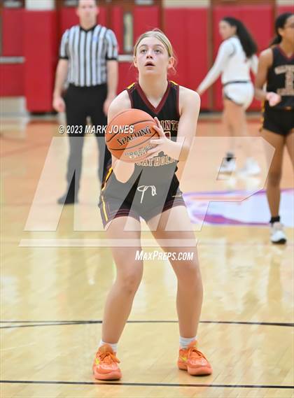Thumbnail 3 in Chaparral vs. Salpointe Catholic (Hoophall West Invitational)  photogallery.