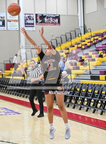 Thumbnail 1 in Chaparral vs. Salpointe Catholic (Hoophall West Invitational)  photogallery.