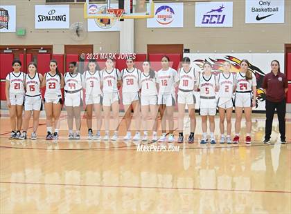 Thumbnail 2 in Chaparral vs. Salpointe Catholic (Hoophall West Invitational)  photogallery.