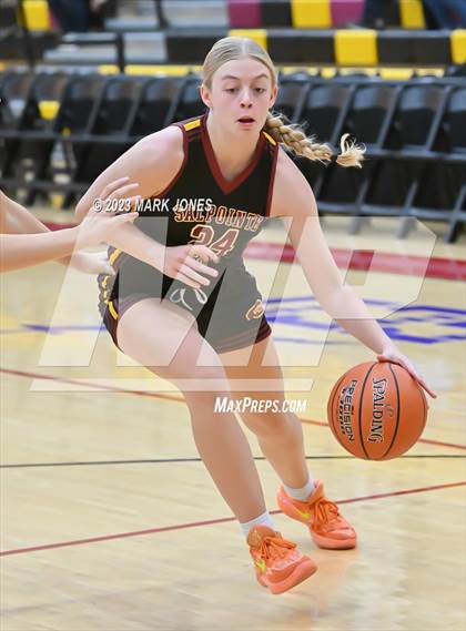 Thumbnail 3 in Chaparral vs. Salpointe Catholic (Hoophall West Invitational)  photogallery.