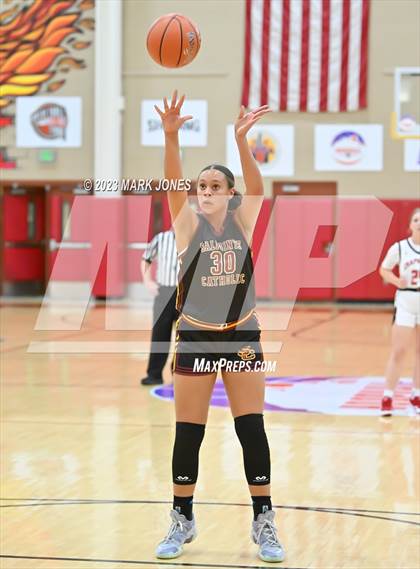 Thumbnail 3 in Chaparral vs. Salpointe Catholic (Hoophall West Invitational)  photogallery.