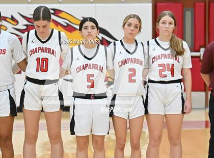 Thumbnail 3 in Chaparral vs. Salpointe Catholic (Hoophall West Invitational)  photogallery.