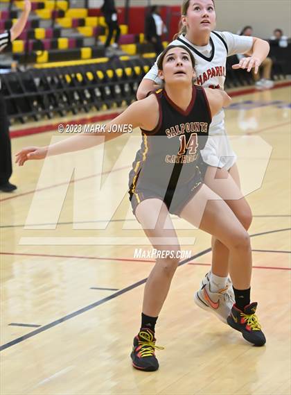 Thumbnail 2 in Chaparral vs. Salpointe Catholic (Hoophall West Invitational)  photogallery.