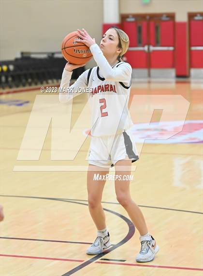 Thumbnail 2 in Chaparral vs. Salpointe Catholic (Hoophall West Invitational)  photogallery.