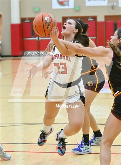 Thumbnail 3 in Chaparral vs. Salpointe Catholic (Hoophall West Invitational)  photogallery.